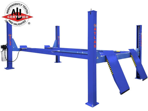 Atlas Platinum PVL14OF-EXT - 14,000 lb. Capacity Open Front 4-Post Alignment Lift (ALI Certified)