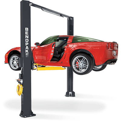 BendPak XPR-10AS - 10,000 lb. Capacity Asymmetric 2 Post Lift